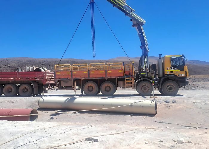 Aplicaciones industriales de HDPE y acero carbono